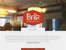Tablet Screenshot of brikbarbers.com